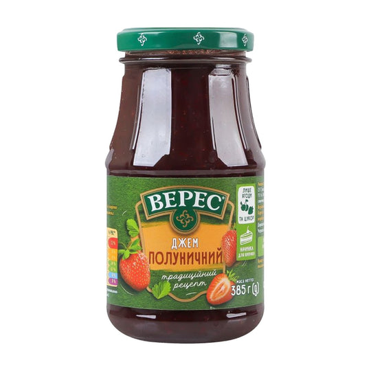 Veres Confiture de fraises 385 g
