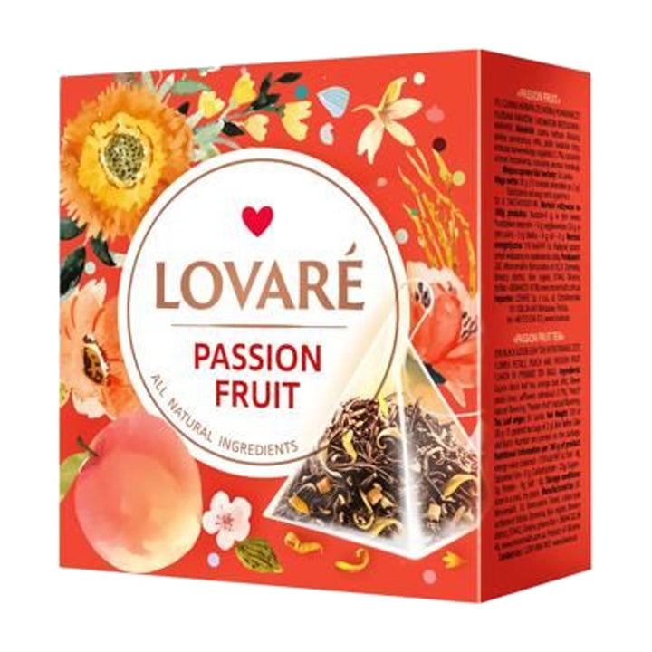 Lovare Thé noir fruit de la passion
