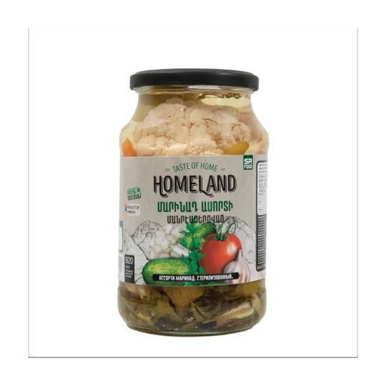 Homeland Assortiment de légumes marinés 920 g