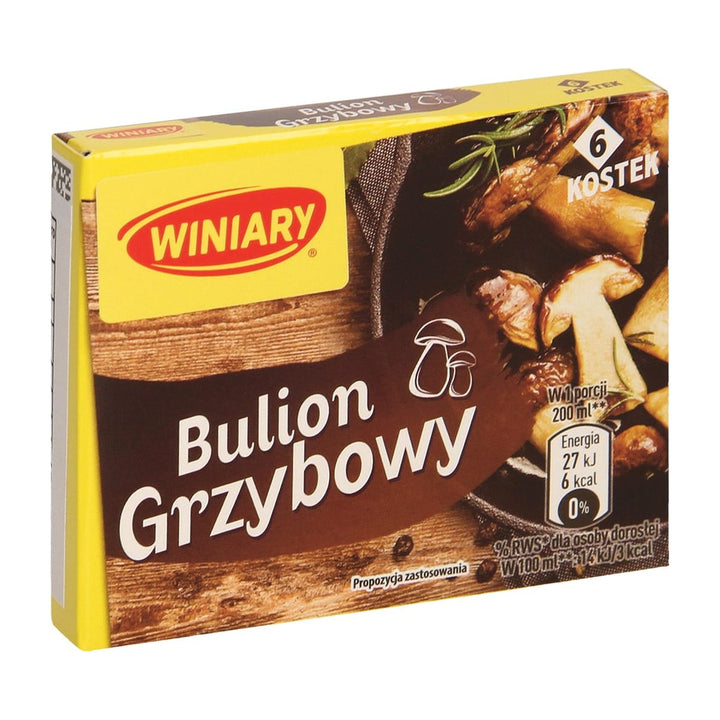Winiary Bouillon cube aux champignons 60 g