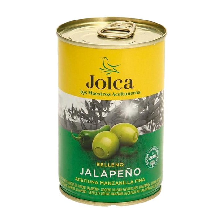 Jolca Olives vertes farcies au piment jalapeño 300 g