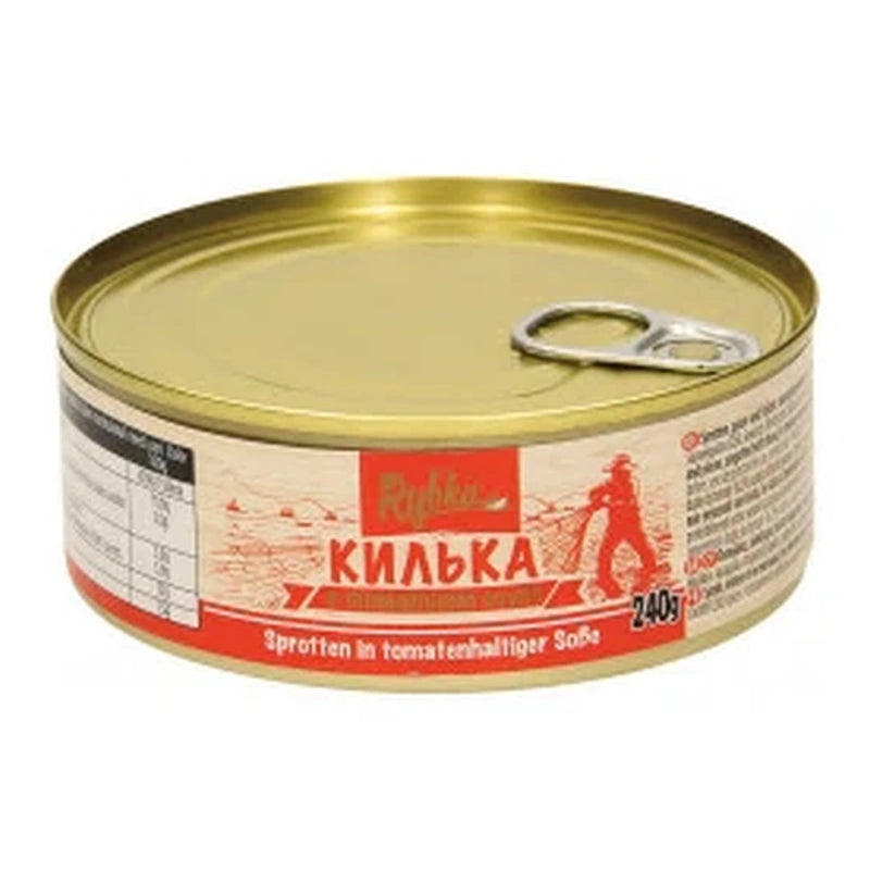 Sprats à la sauce tomate – 240 g