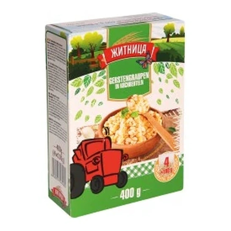 Zhitnitsa – Orge perlé en sachets cuisson – 4 × 100 g