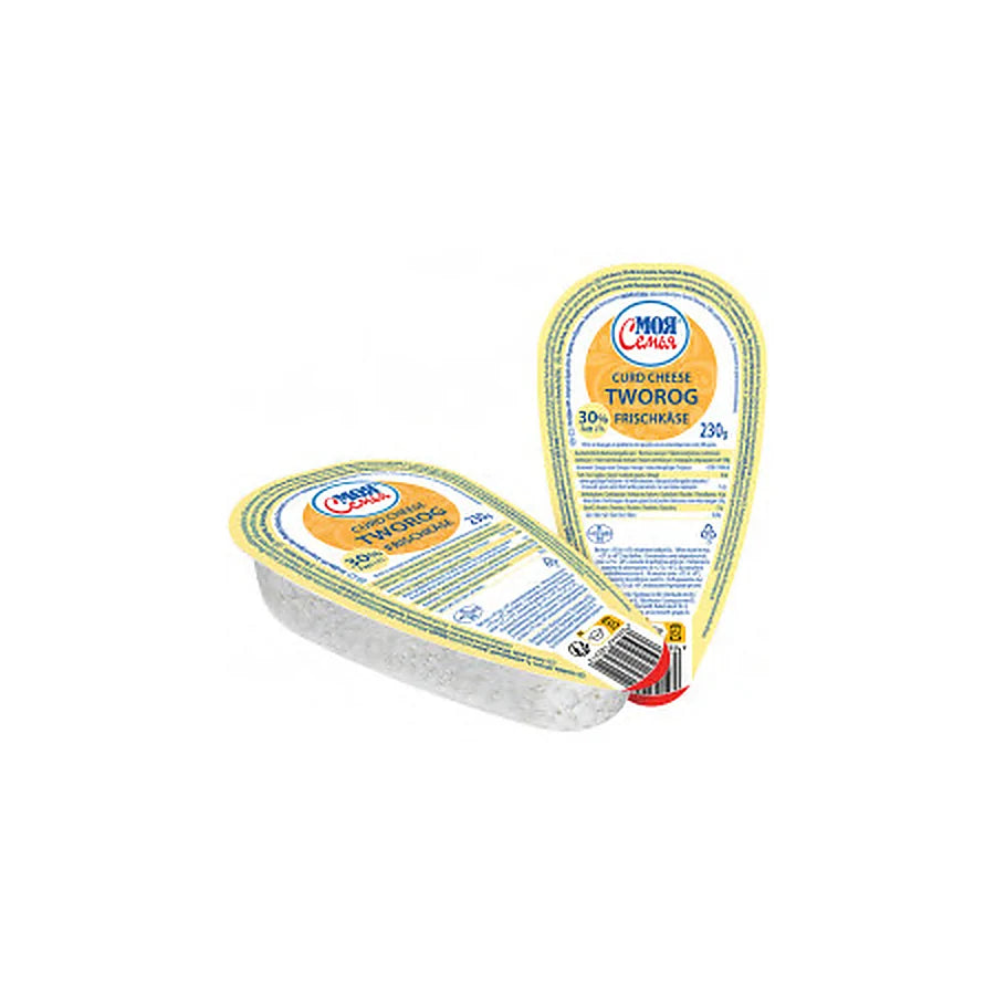 Moja Semja – Fromage frais, 30% de matières grasses en matière sèche, traité thermiquement – 230 g