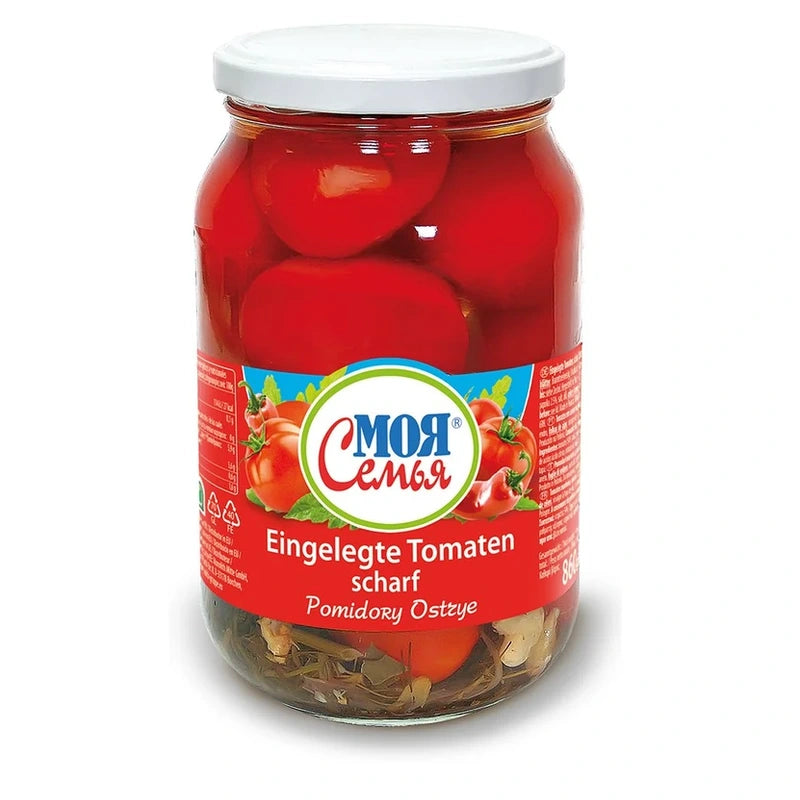 Moja Semja – Tomates marinées, épicée – 860 g