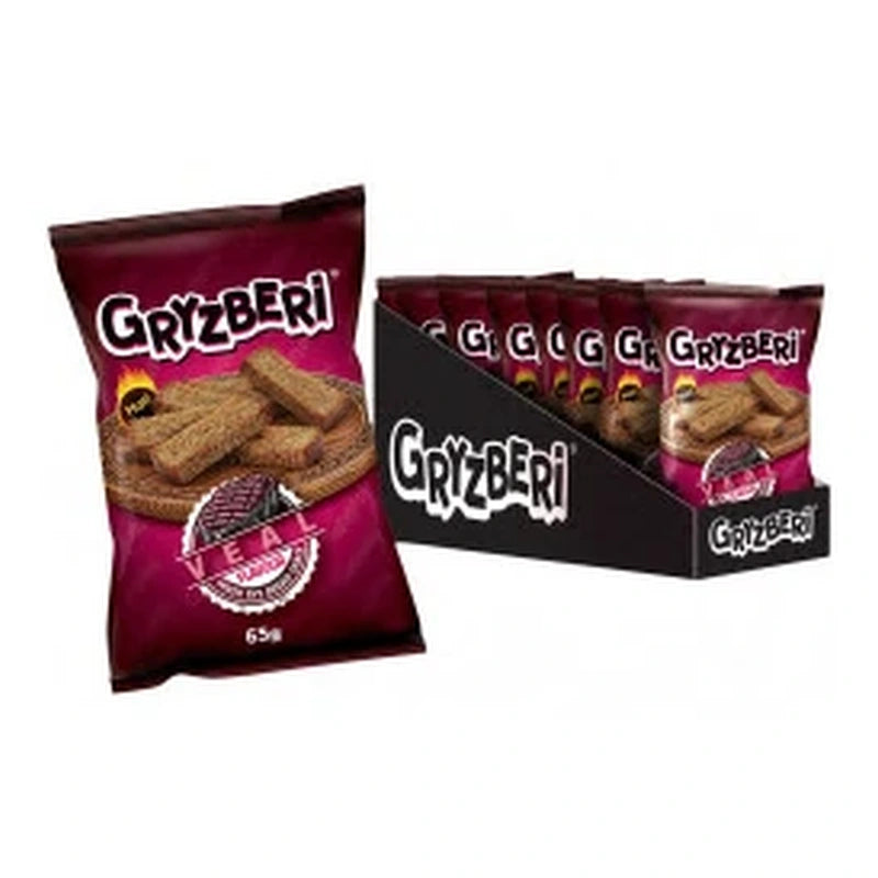 Gryzberi – Croûtons de seigle goût veau épicé