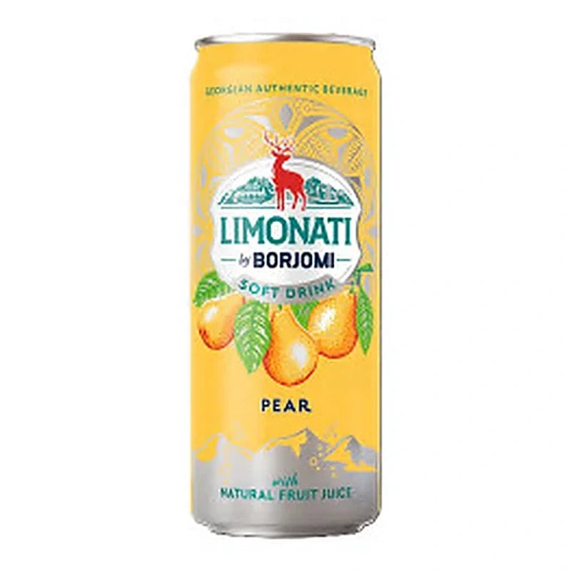 Borjomi – Limonade à la poire – 330 ml