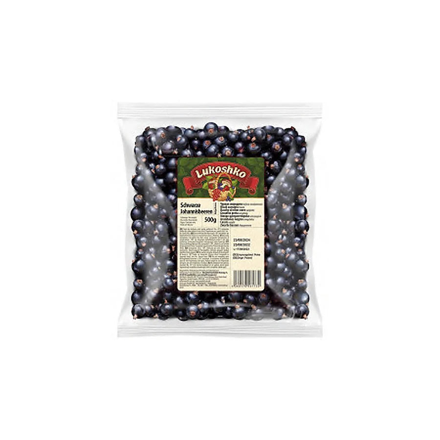 Lukoshko – Groseilles à grappes noires surgelées – 500 g