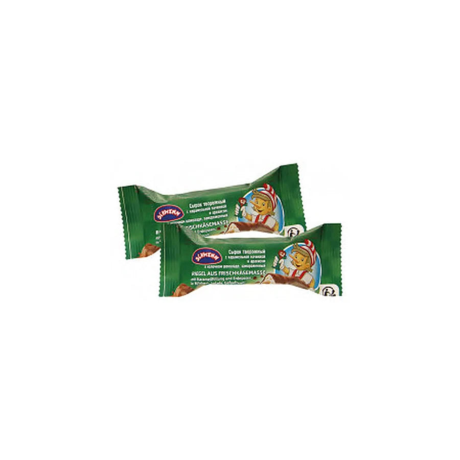 Schwinn – Barre glacée au fromage frais, caramel et cacahuètes – 40 g
