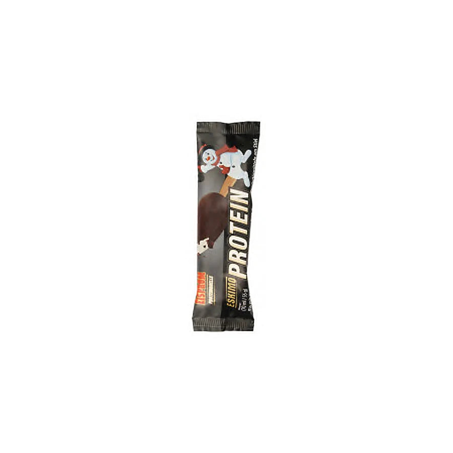 Crème glacée saveur vanille dans un glaçage gras au cacao avec édulcorants sur bâtonnet – 70 ml