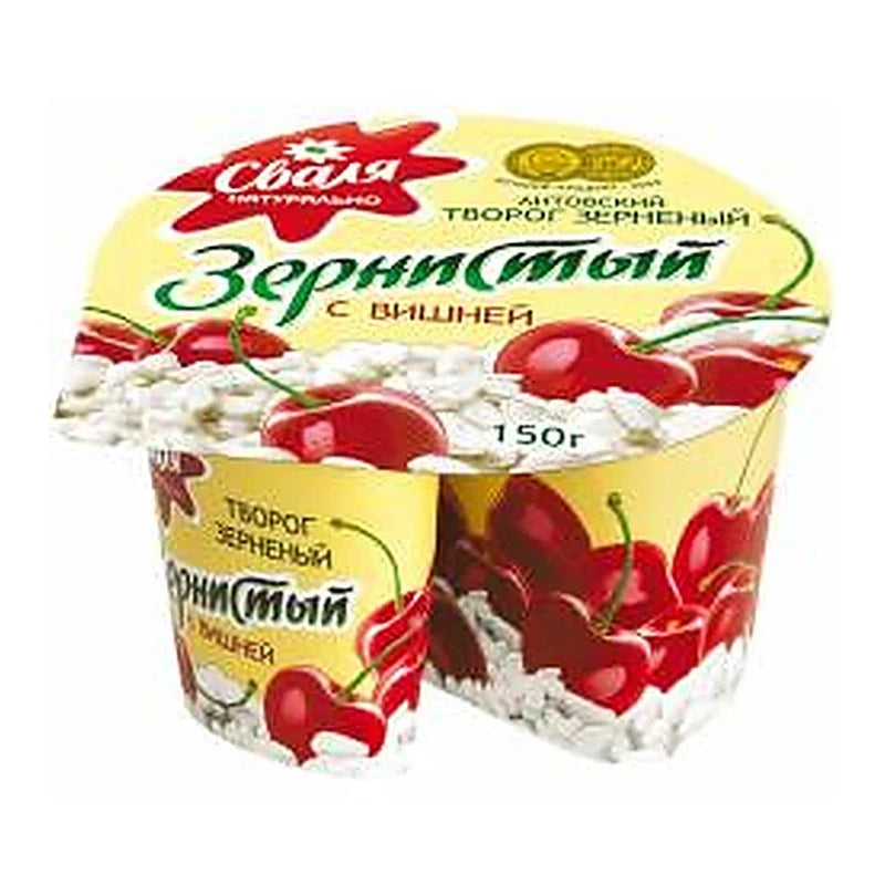 Svalya – Dessert au fromage frais & cerise – 150 g