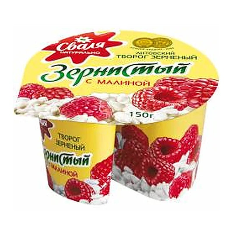Svalya – Dessert au fromage frais & framboise – 150 g