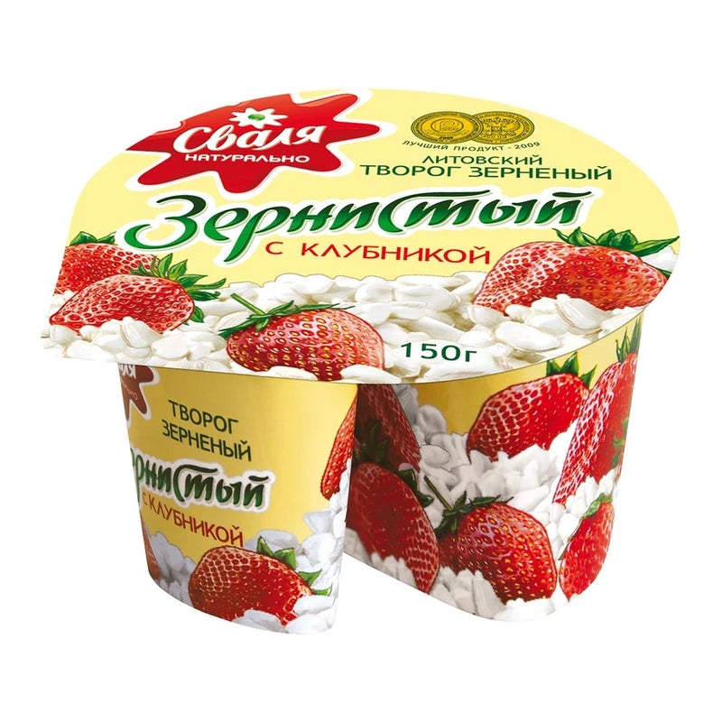 Svalya – Dessert au fromage frais & fraise – 150 g