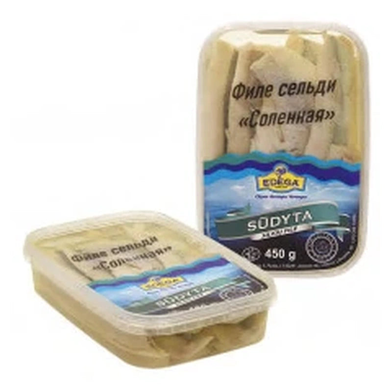 Edega – Filets de hareng salés à l’huile – 450 g