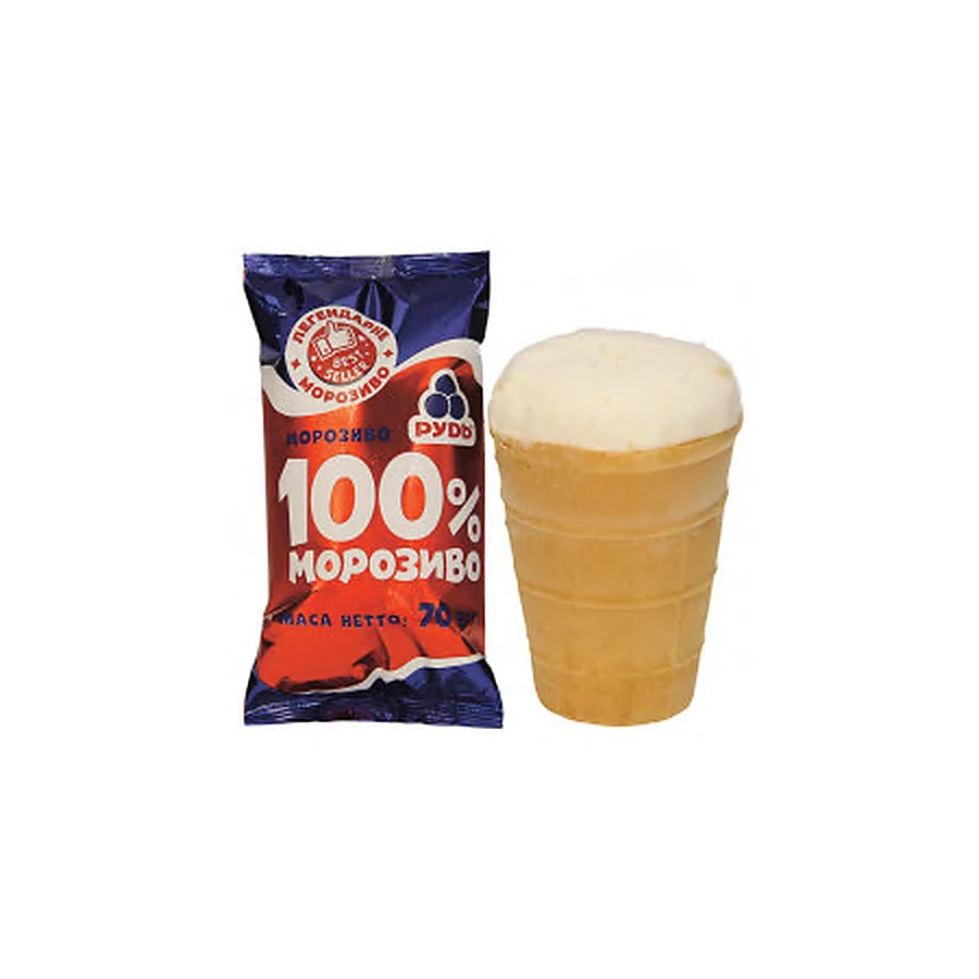 Rud – Glace vanille en gaufrette – 150 ml