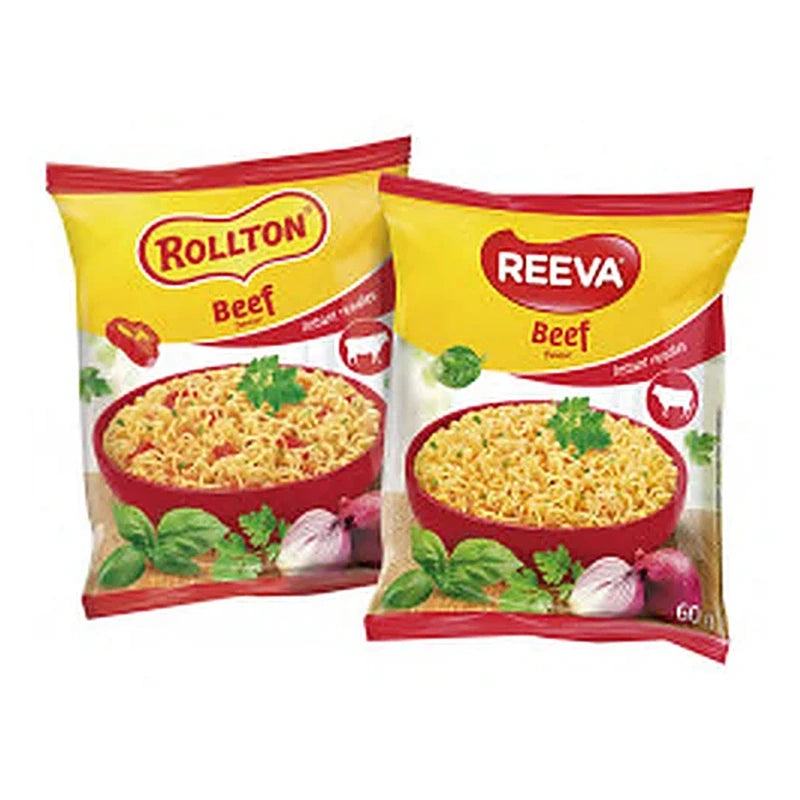 Reeva – Nouilles instantanées au bœuf – 60 g