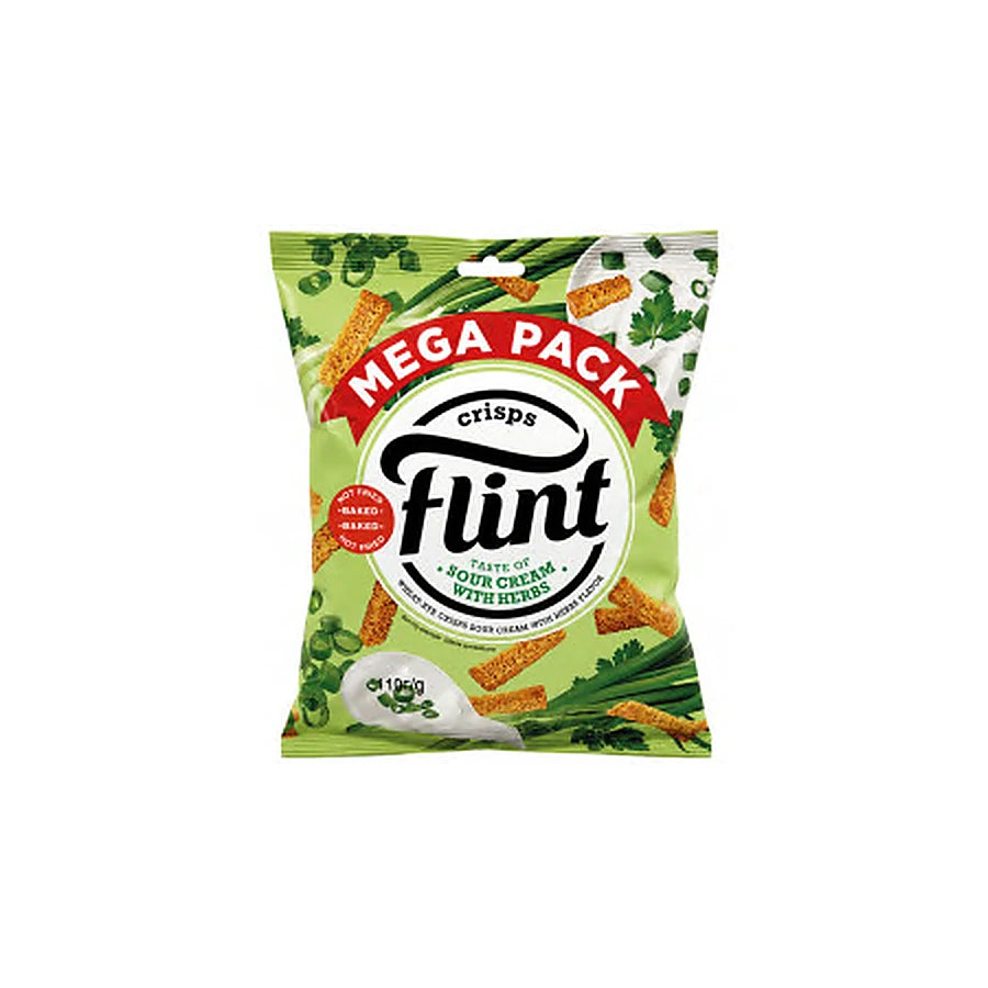 Flint – Croûtons goût smetana et herbes – 110 g