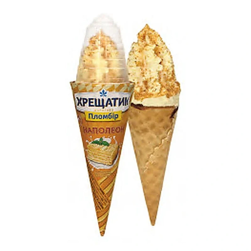 Kreshatik – Glace Napoléon en cornet – 200 ml
