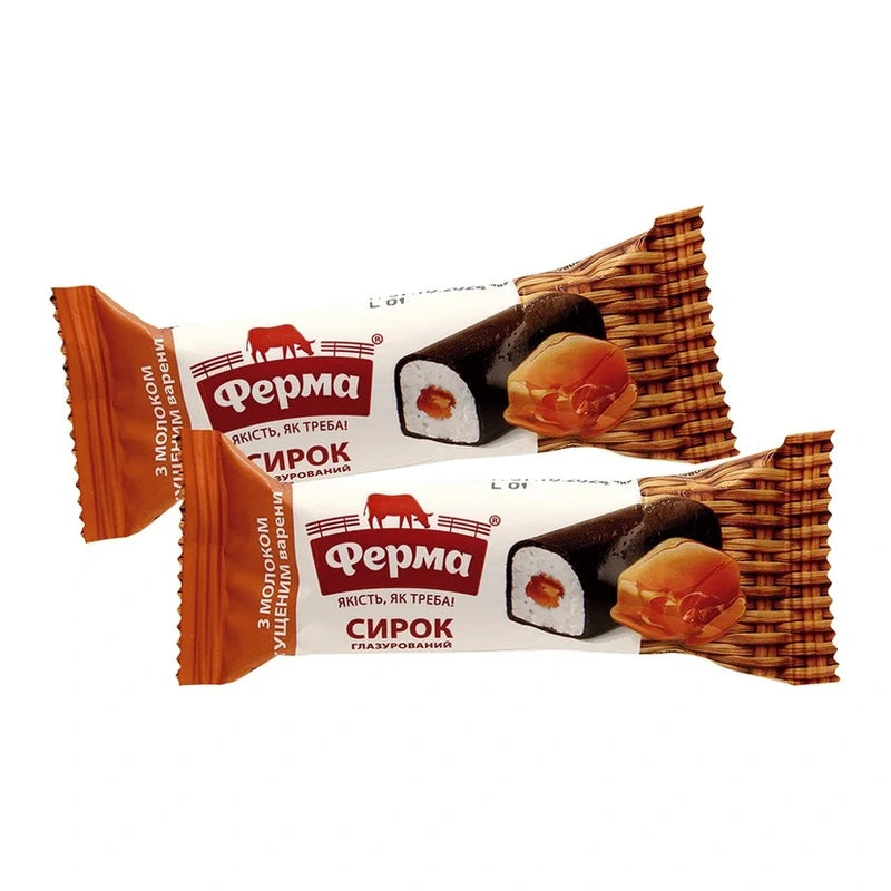 Ferma – Barre au fromage frais au lait concentré caramélisé – 36 g