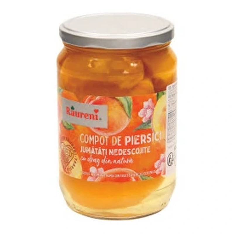 Raureni – Pêches au sirop – 720 g