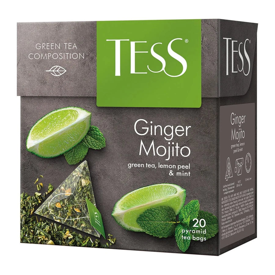 Thé vert Tess Ginger Mojito
