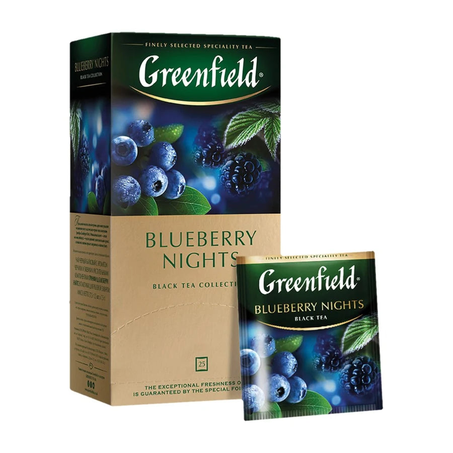 Thé noir Blueberry Nights Greenfield
