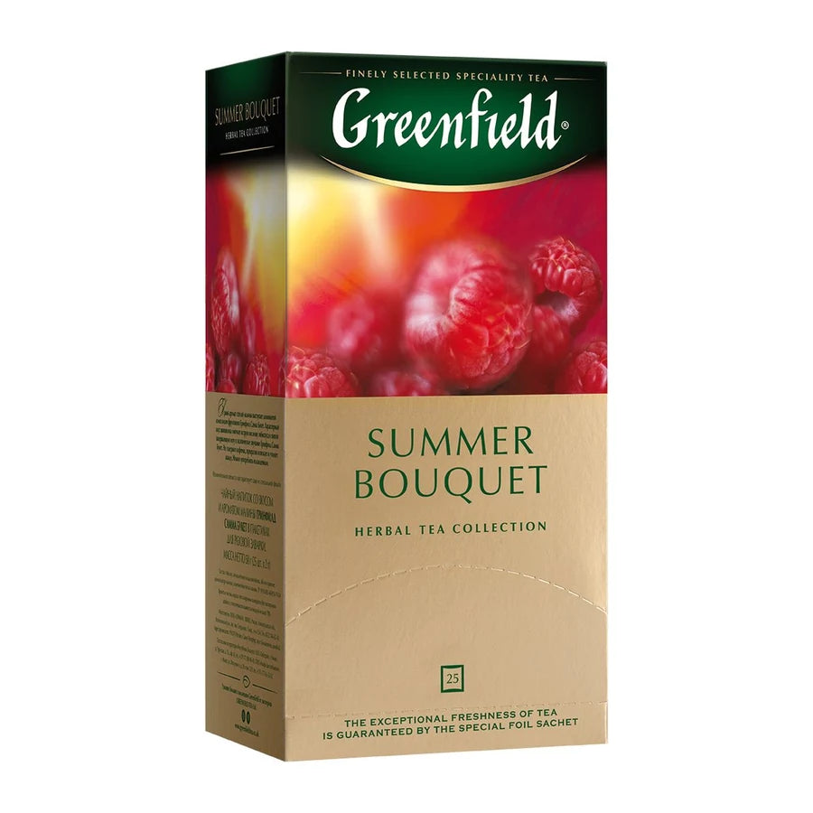 Greenfield Чай чёрный Summer Bouquet 25 пакетиков